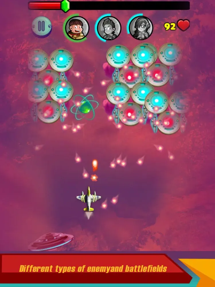 ภาพหน้าจอของ 3 Fighters iPad 