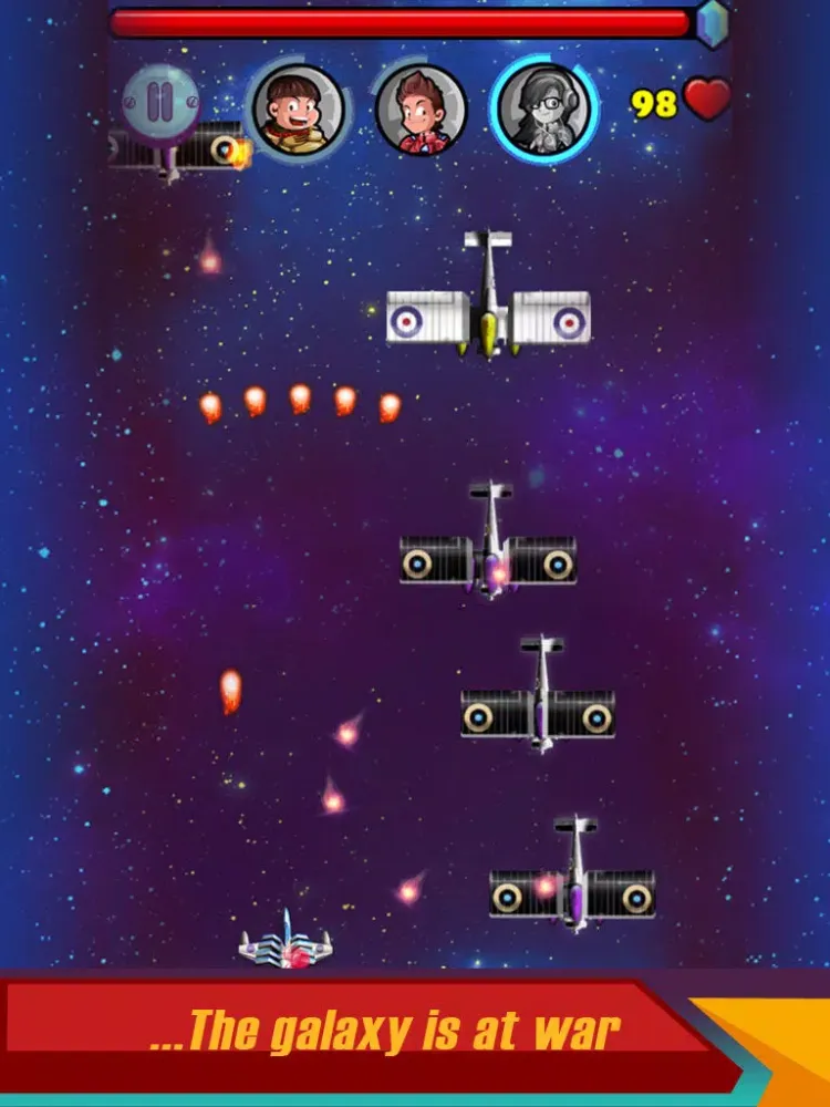 ภาพหน้าจอของ 3 Fighters iPad 