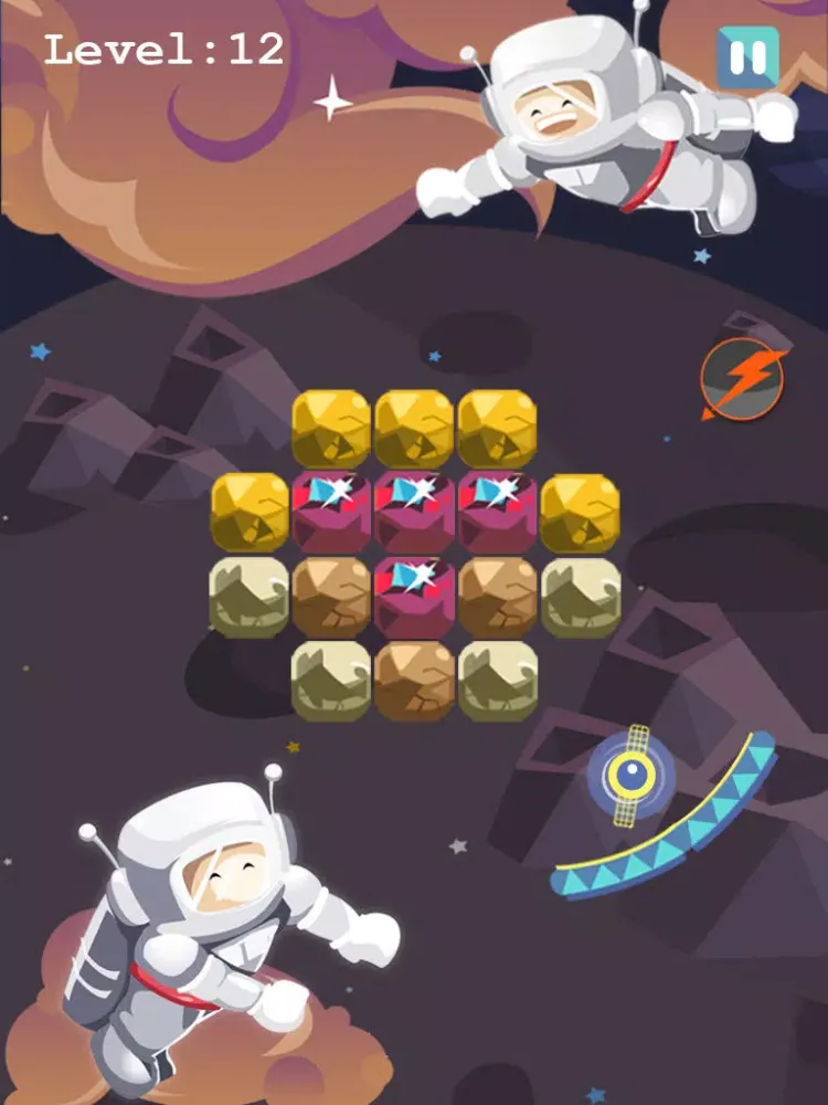 Ảnh chụp màn hình của Diamond Mining iPad 