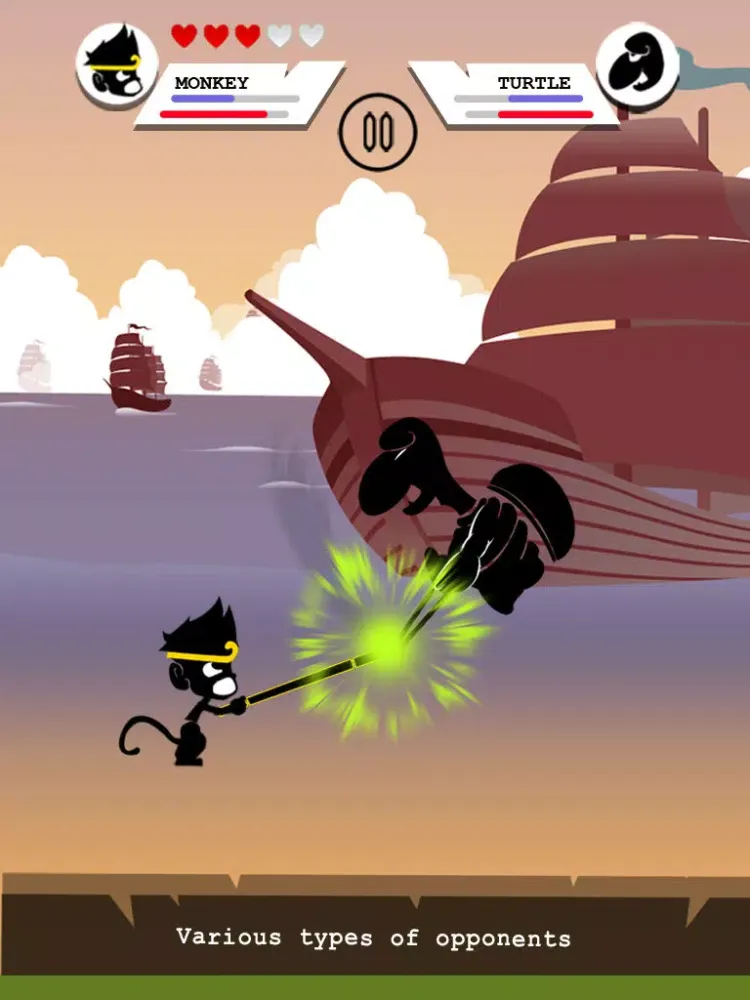 صور Monkey Fight iPad 