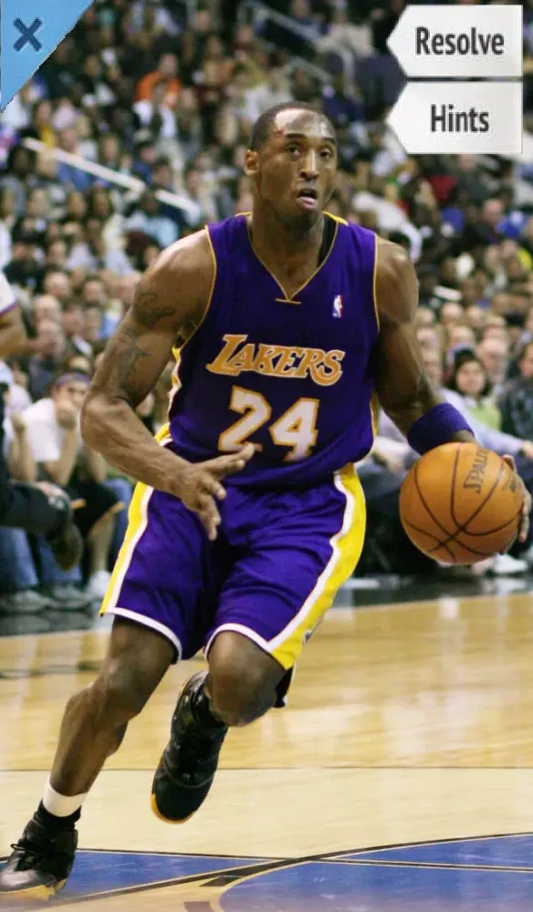 ภาพหน้าจอของ Word Pic Quiz Pro Basketball - how many of the biggest stars in league history can you name?