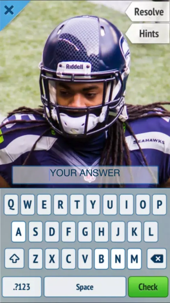 Word Pic Quiz Pro Football Stumper- Name the Most Famous Pigskin Players in the Game スクリーンショット