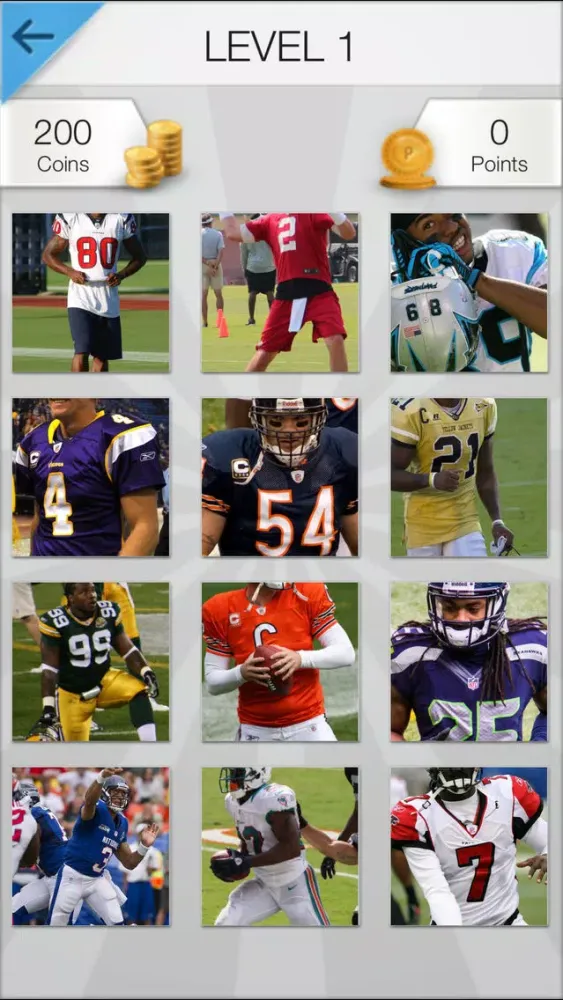 Word Pic Quiz Pro Football Stumper- Name the Most Famous Pigskin Players in the Game スクリーンショット