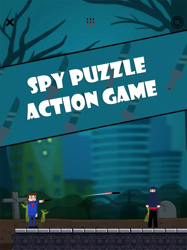 Mr Knife Мr Вullets 2D iPad  স্ক্রিনশট