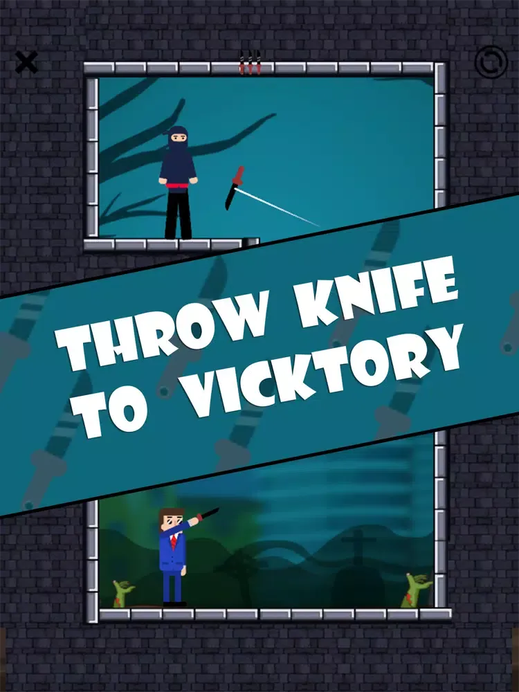 Mr Knife Мr Вullets 2D iPad  স্ক্রিনশট