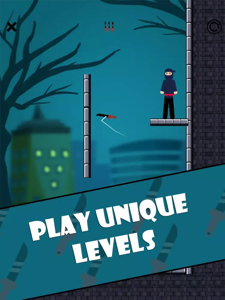 Mr Knife Мr Вullets 2D iPad  স্ক্রিনশট