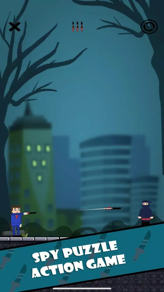 Mr Knife Мr Вullets 2D স্ক্রিনশট