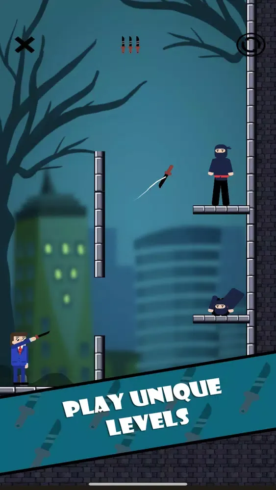 Mr Knife Мr Вullets 2D স্ক্রিনশট