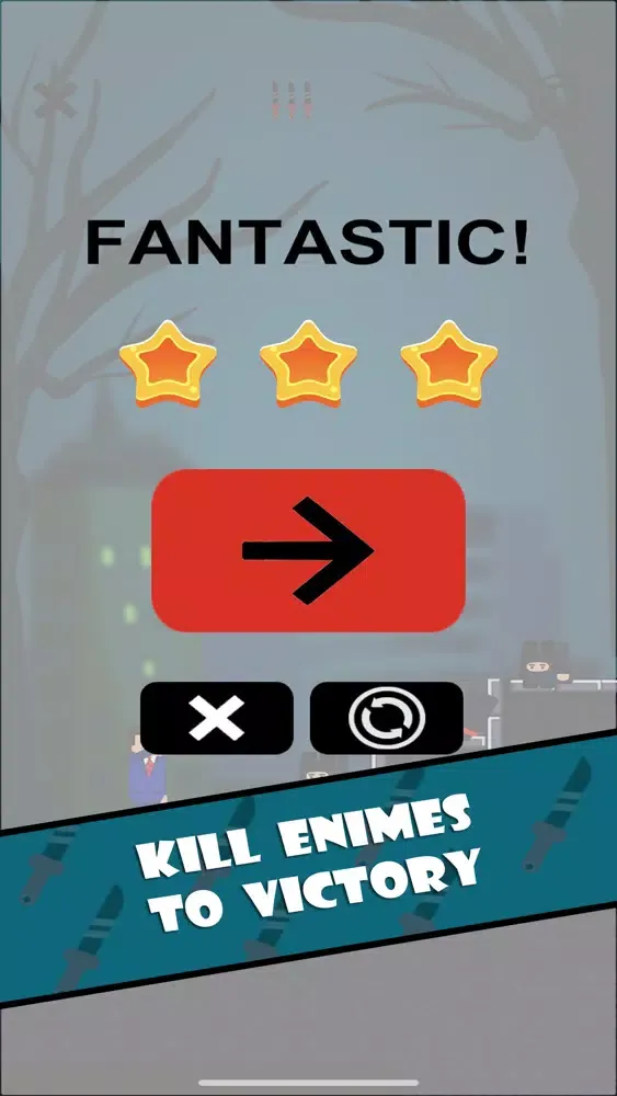 Mr Knife Мr Вullets 2D স্ক্রিনশট