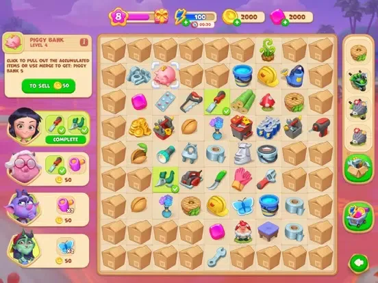 Screenshot di Lucy’s Ville: Fabulous Merge iPad 