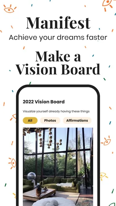 Capturas de tela do Why Vision Board