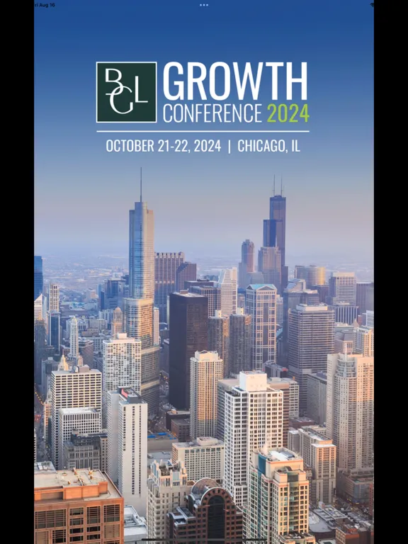 Capturas de tela do BGL Growth Conference 2024 iPad 