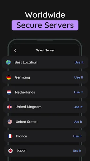 Guardilla VPN: Secure Fast VPN スクリーンショット