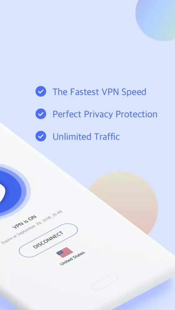 Capturas de pantalla de Veilduck VPN