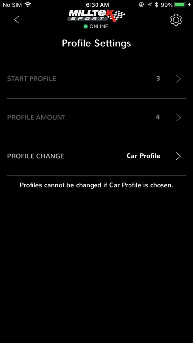 Screenshot di Milltek Sport ValveSonic