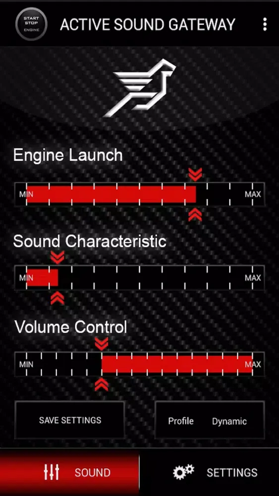 Zrzuty ekranu Hamann Active Sound