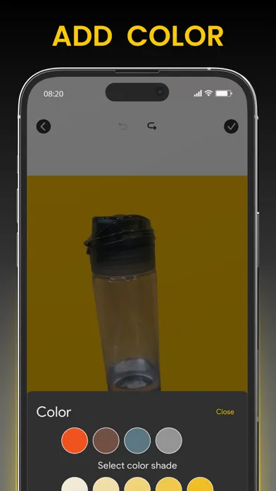 Captures d'écran de Bg remover