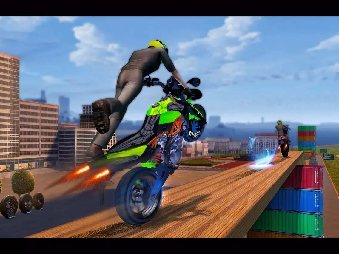 Captures d'écran de Bike Race Pro Motorcycle Games iPad 