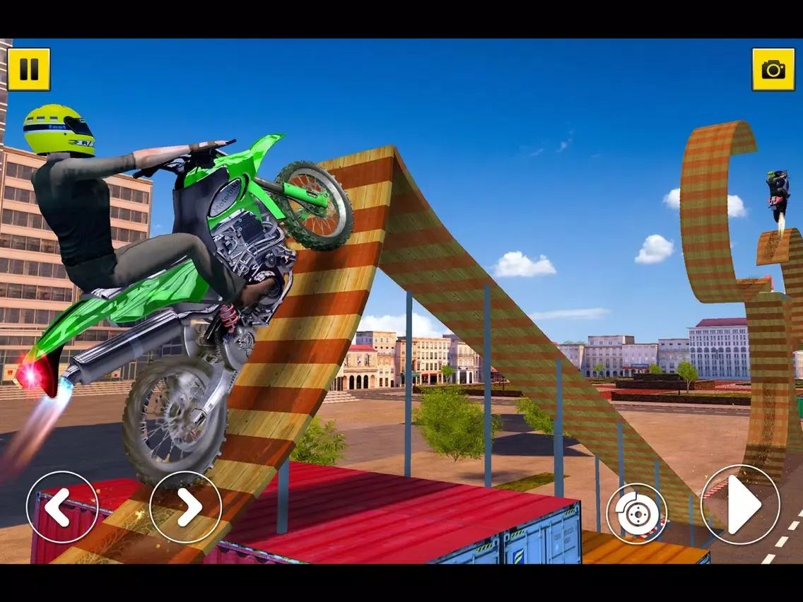 Captures d'écran de Bike Race Pro Motorcycle Games iPad 