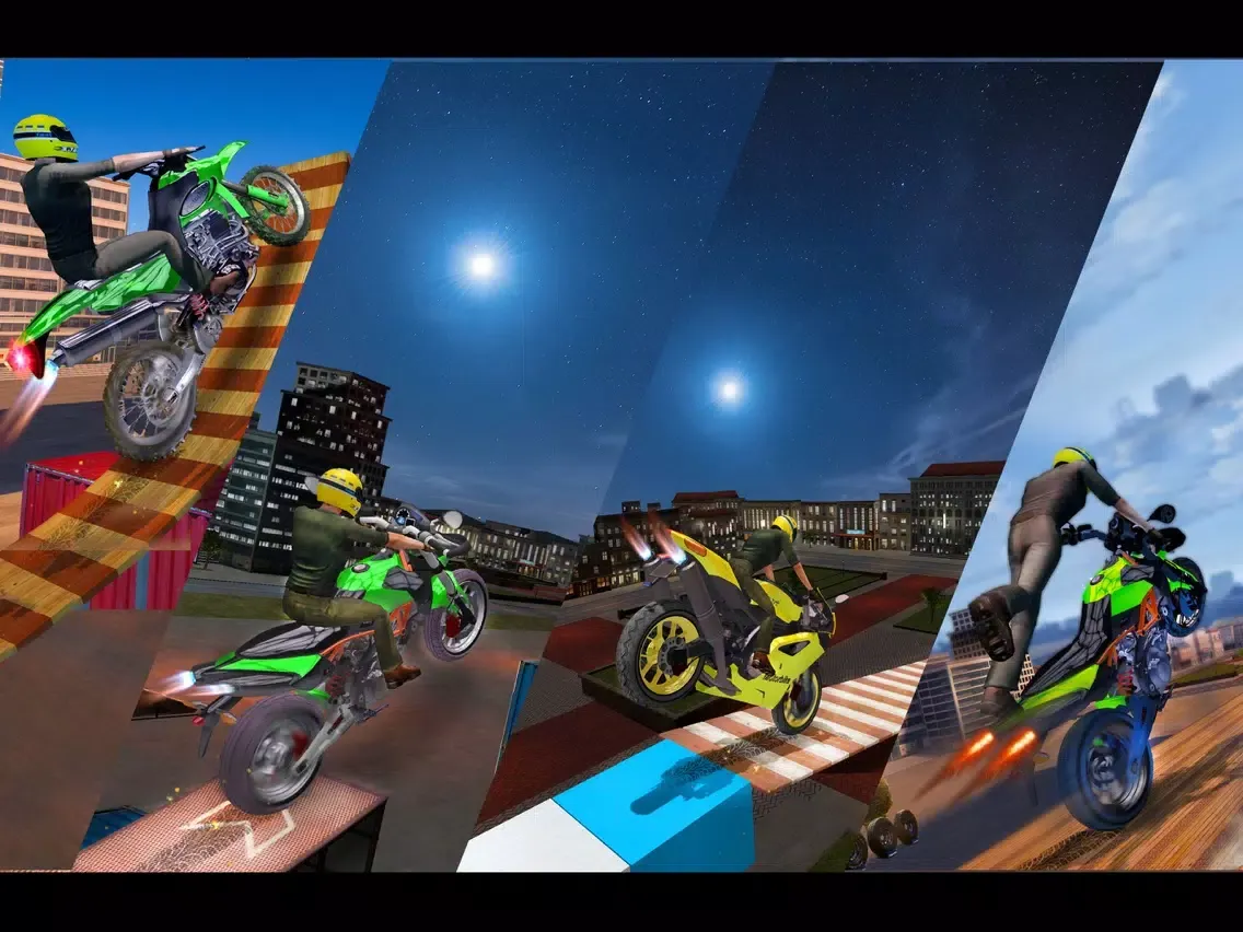 Captures d'écran de Bike Race Pro Motorcycle Games iPad 