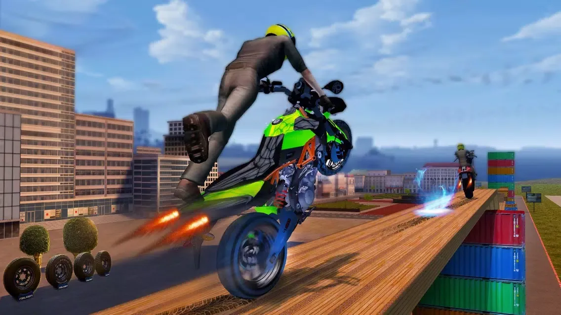 Captures d'écran de Bike Race Pro Motorcycle Games