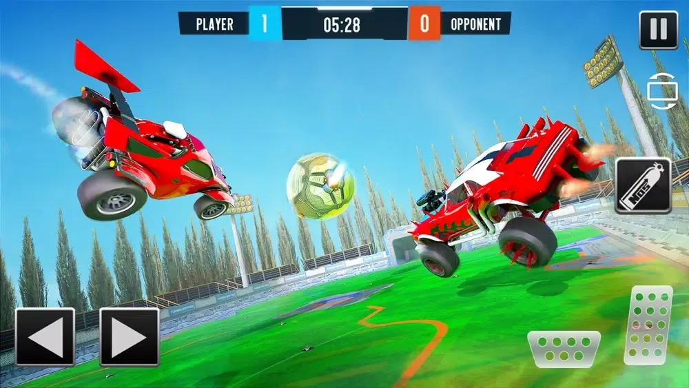 Rocket Car Football League 3D سکرین شاٹس