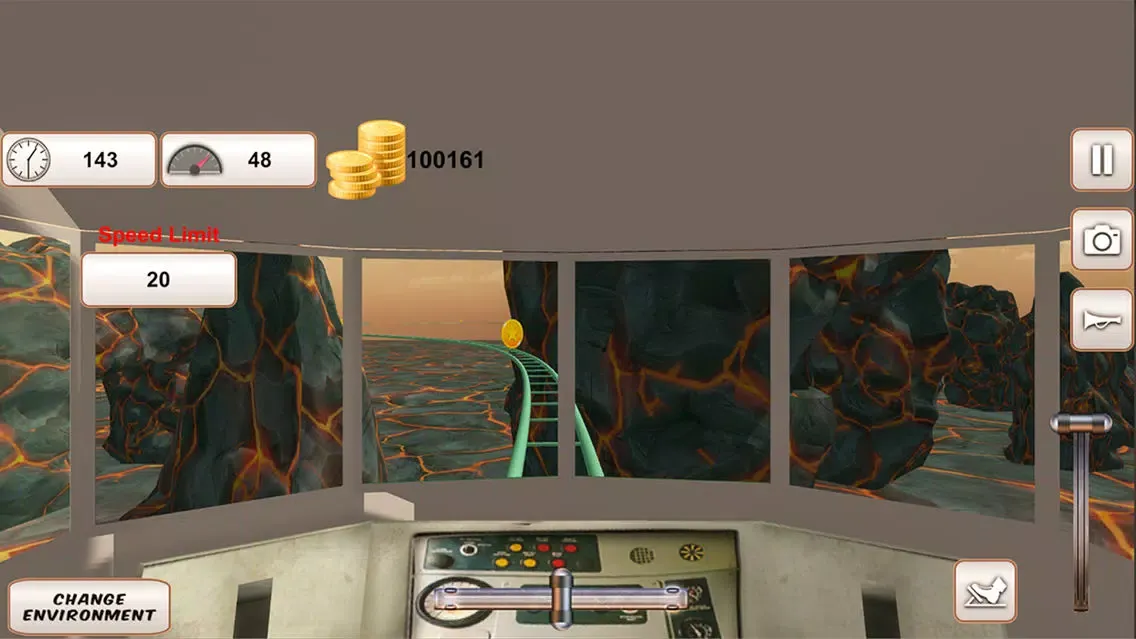 Fast Mountain Train Driving 3D স্ক্রিনশট