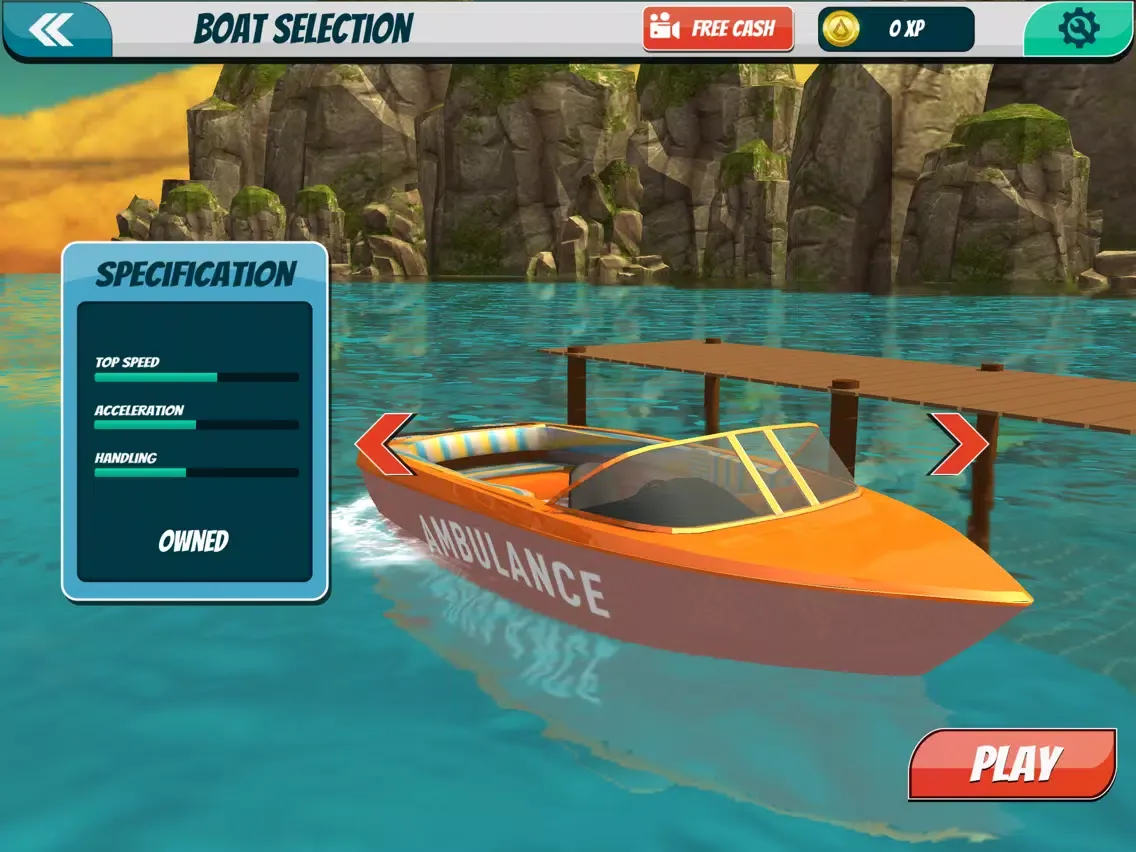 Tangkapan skrin Sea Rescue Lifesaver Hero iPad 