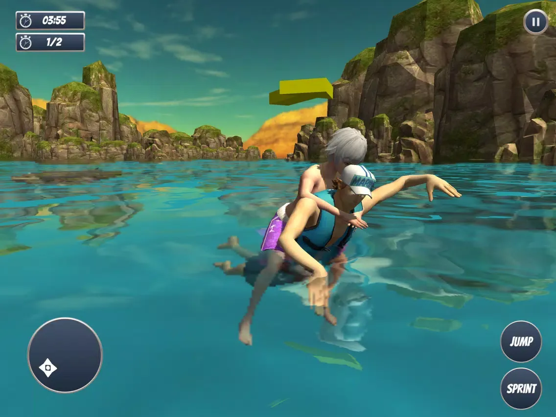 Tangkapan skrin Sea Rescue Lifesaver Hero iPad 
