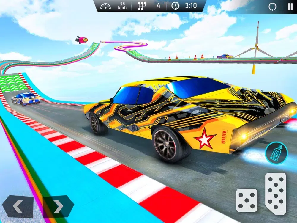 Zrzuty ekranu Muscle Car Stunts - 2021 Games iPad 