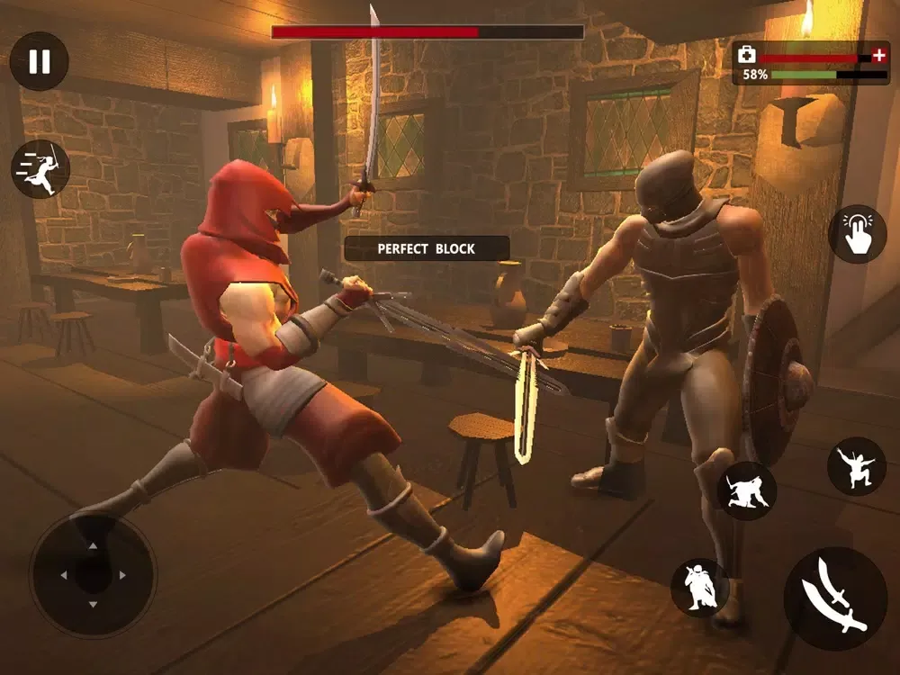 Ninja Samurai Legends Fighting iPad 應用截圖