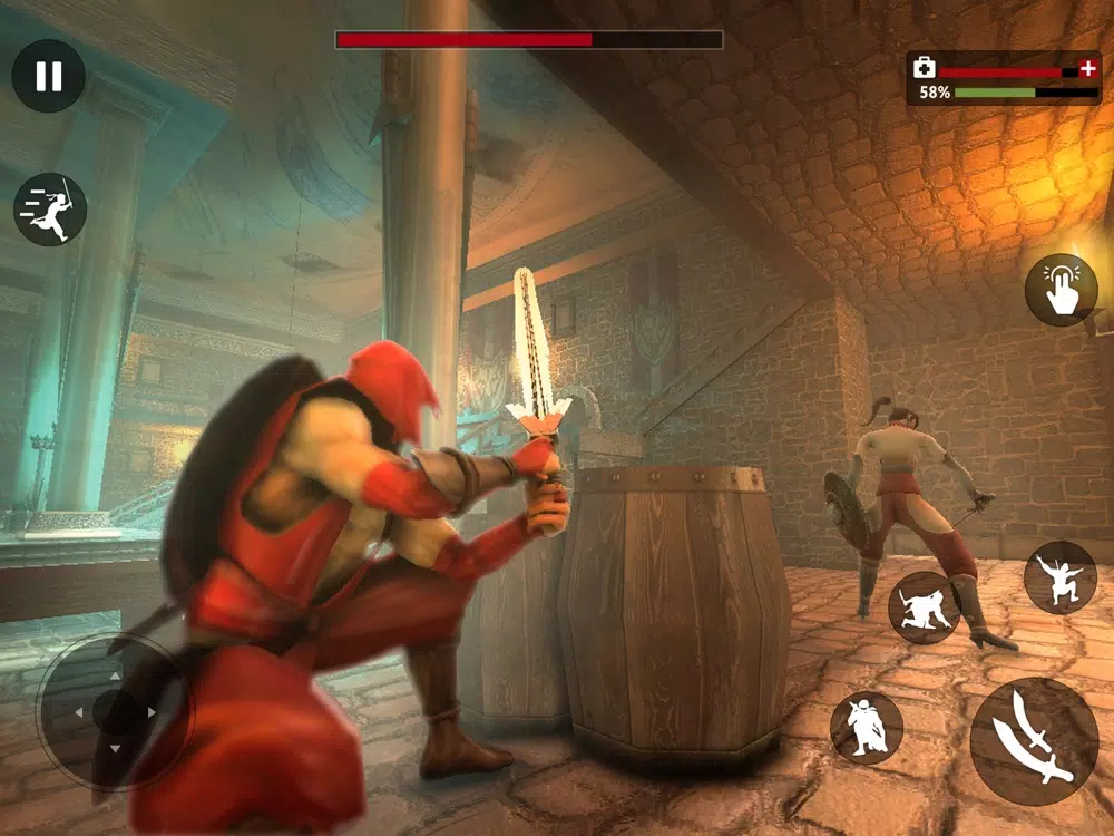 Ảnh chụp màn hình của Ninja Samurai Legends Fighting iPad 