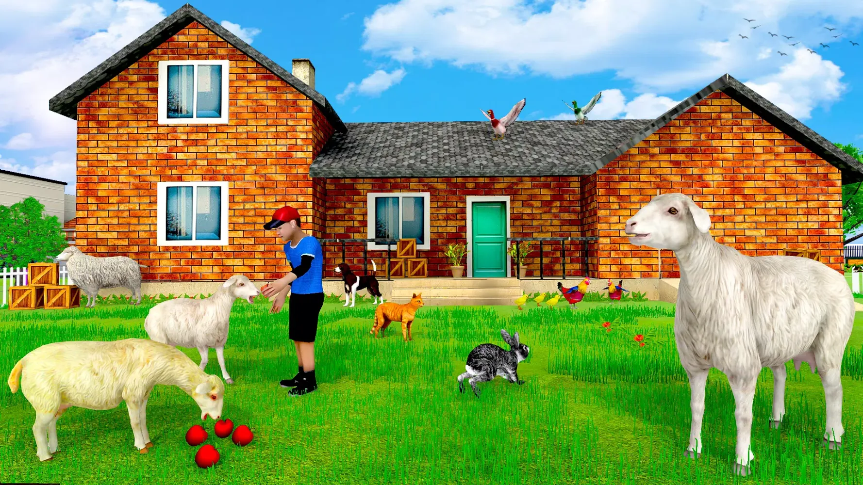 Capturas de tela do Sheep Simulator