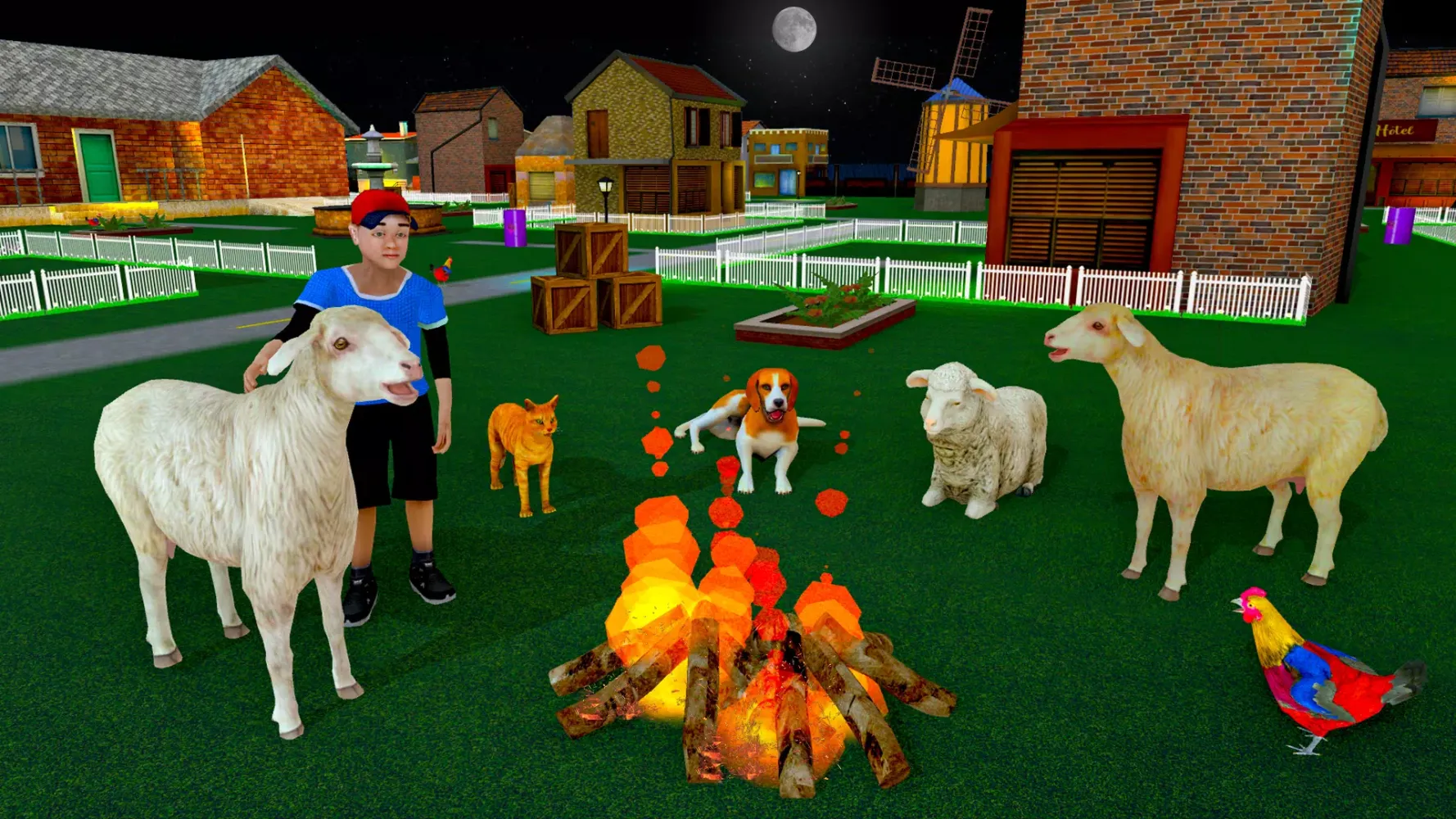 Capturas de tela do Sheep Simulator