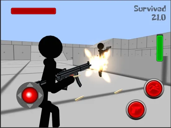 Zrzuty ekranu Stickman Gun Shooter 3D iPad 