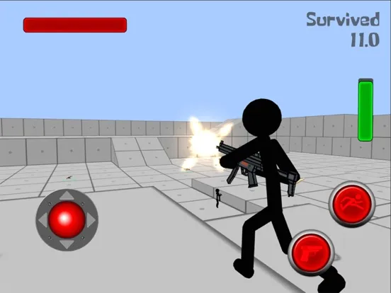 Zrzuty ekranu Stickman Gun Shooter 3D iPad 
