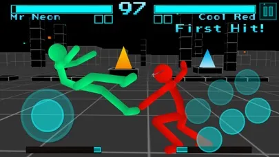Zrzuty ekranu Stickman Fight: Neon Warriors