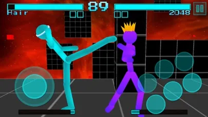 Zrzuty ekranu Stickman Fight: Neon Warriors