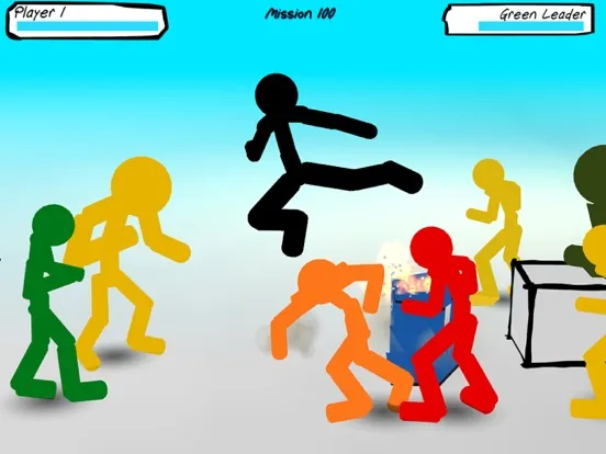 Screenshot di Stickman Street Fighting iPad 