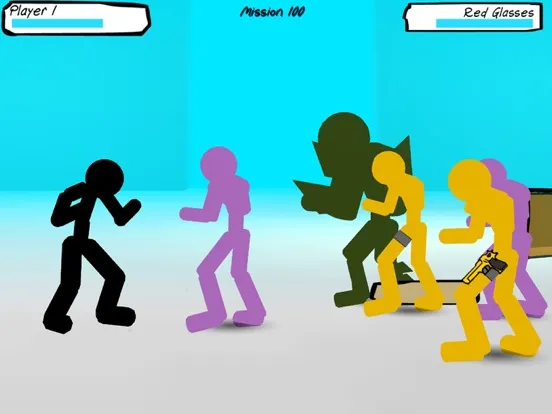 Screenshot di Stickman Street Fighting iPad 