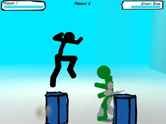 Screenshot di Stickman Street Fighting iPad 