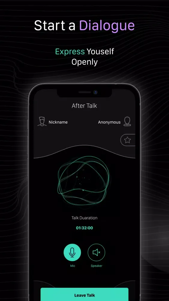 Скриншоты Hark - anonymous audio chat