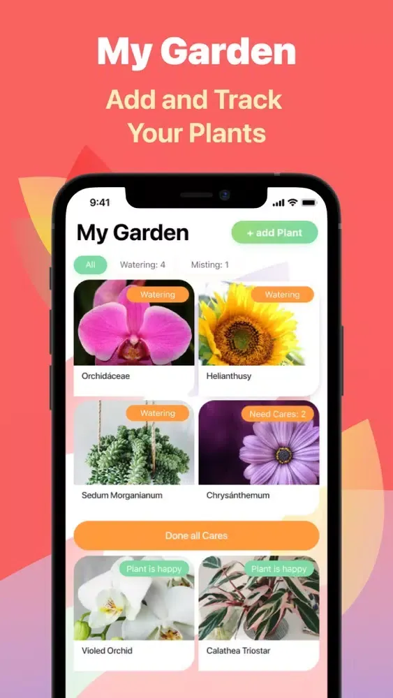 Capturas de pantalla de Lill - plant identifier & care