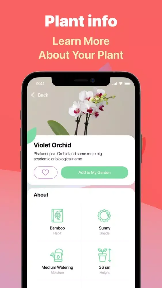 Capturas de pantalla de Lill - plant identifier & care
