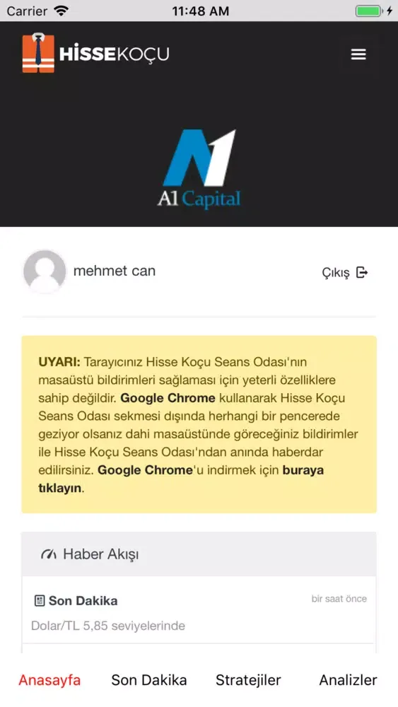 Hisse Koçu Screenshots
