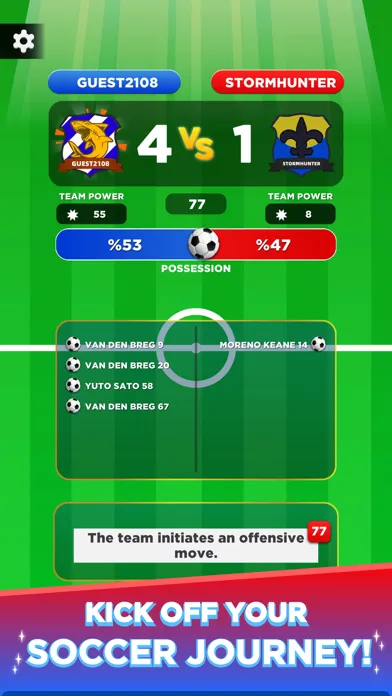 Captures d'écran de Score Masters
