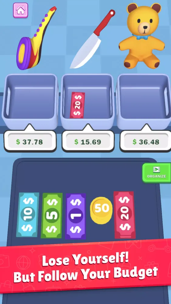 ภาพหน้าจอของ Shopping Sort