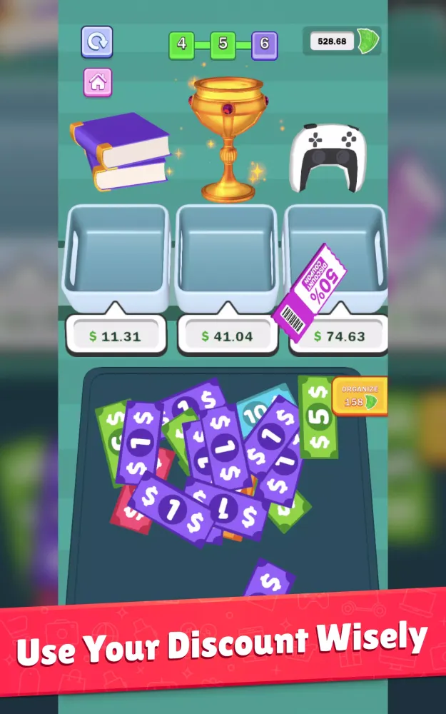 ภาพหน้าจอของ Shopping Sort