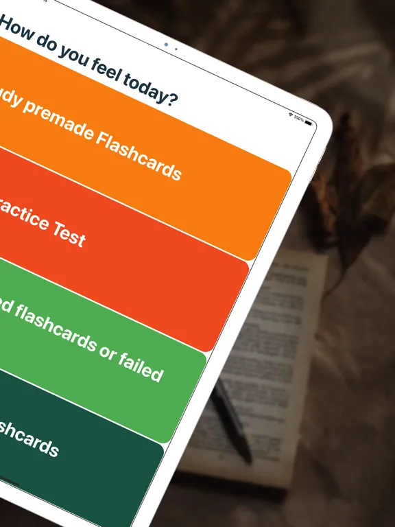 Capturas de pantalla de HESI Flashcards + iPad 