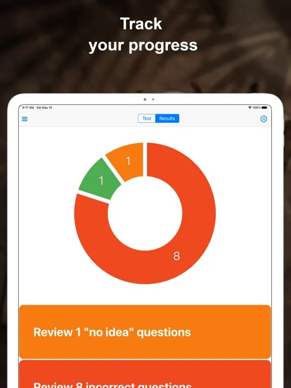 Capturas de pantalla de HESI Flashcards + iPad 